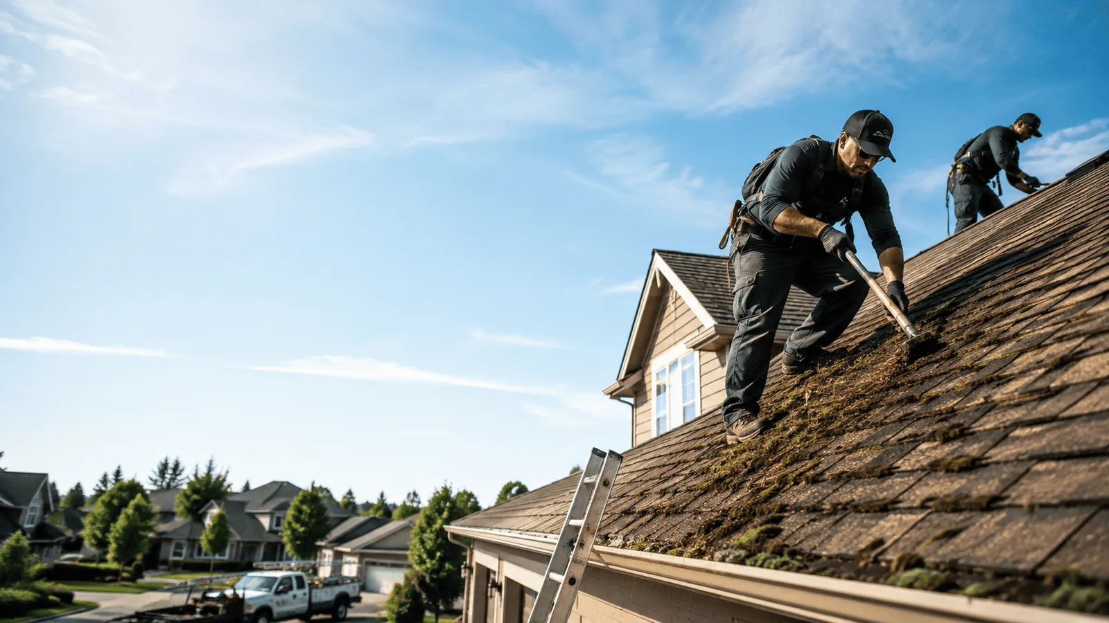 Roof Moss Removal in Winslow, IL near me